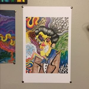 Elvis depressively print